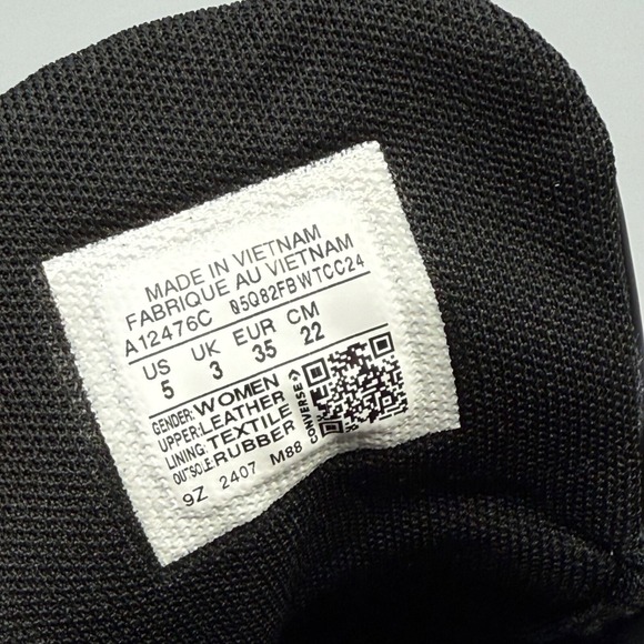 Converse CTAS Lift Women's 5 Hi Top Platform Sneakers Black Leather Zip A12476C - Picture 8 of 13